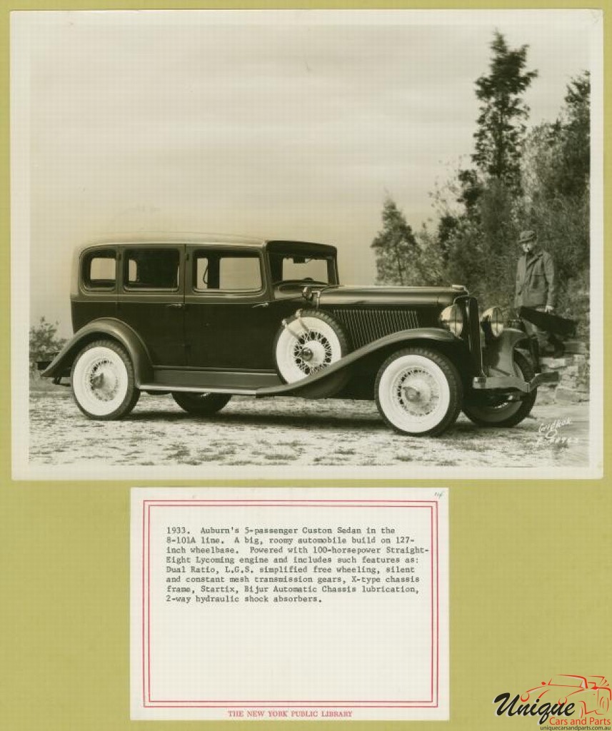 1933 Auburn Press Release Page 8